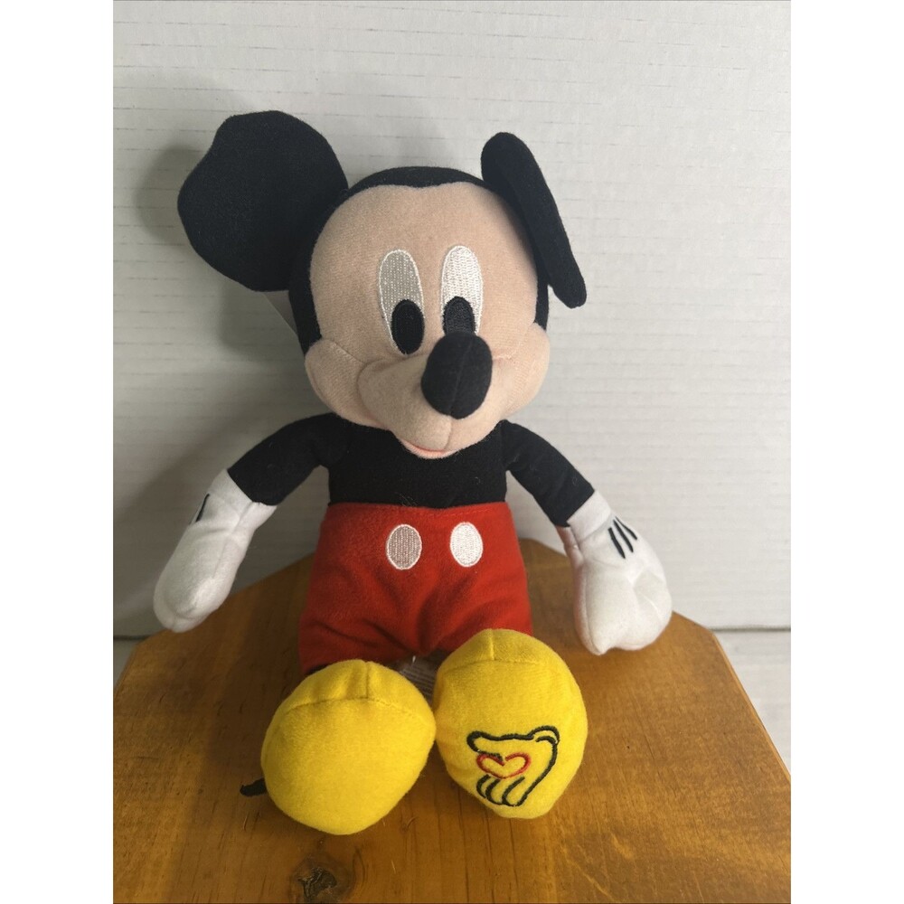 Disney Store Exclusive Disney Hand Red Cross Mickey Mouse 8" Plush Collectible